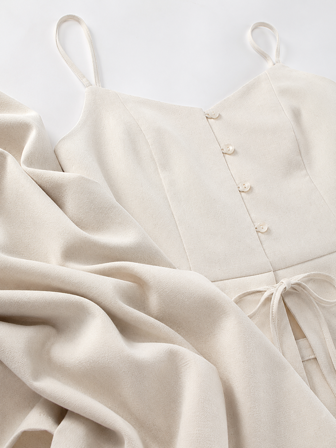 Khaki linen set
