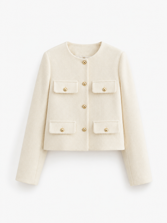 Metropolitan Crop Coat