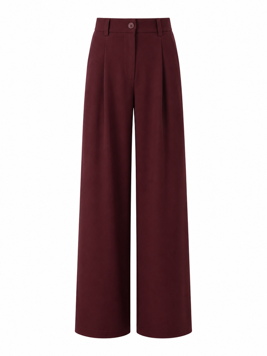 The Verona Wide-Leg Suit Trouser