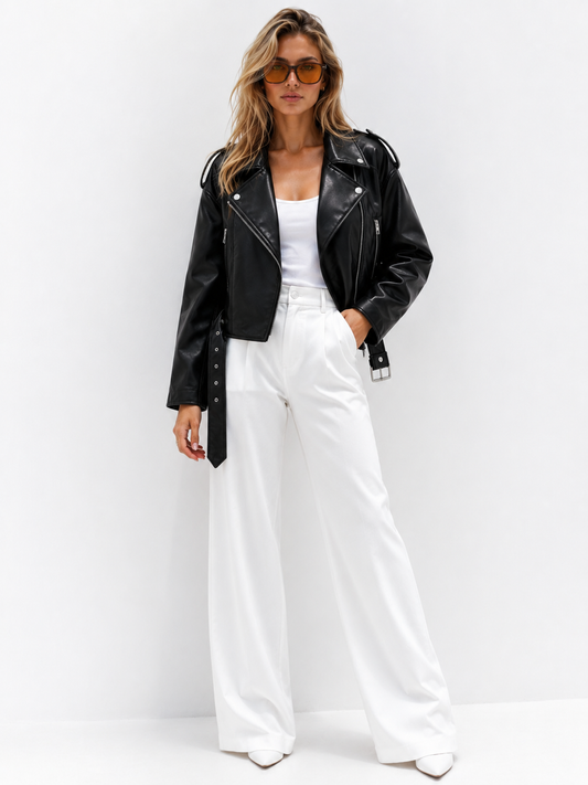 Vivienne Faux Leather Jacket