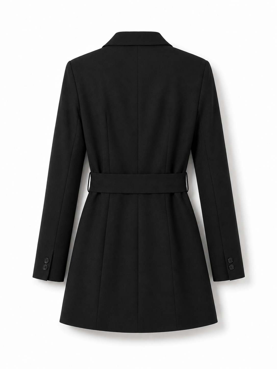 Tailored blazer with belt