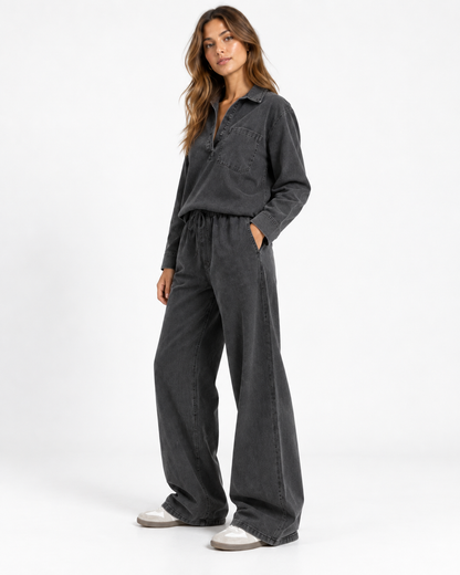 Indigo denim set