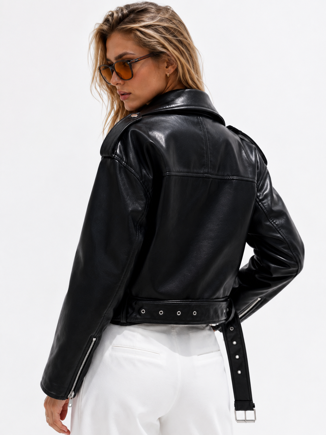 Vivienne Faux Leather Jacket