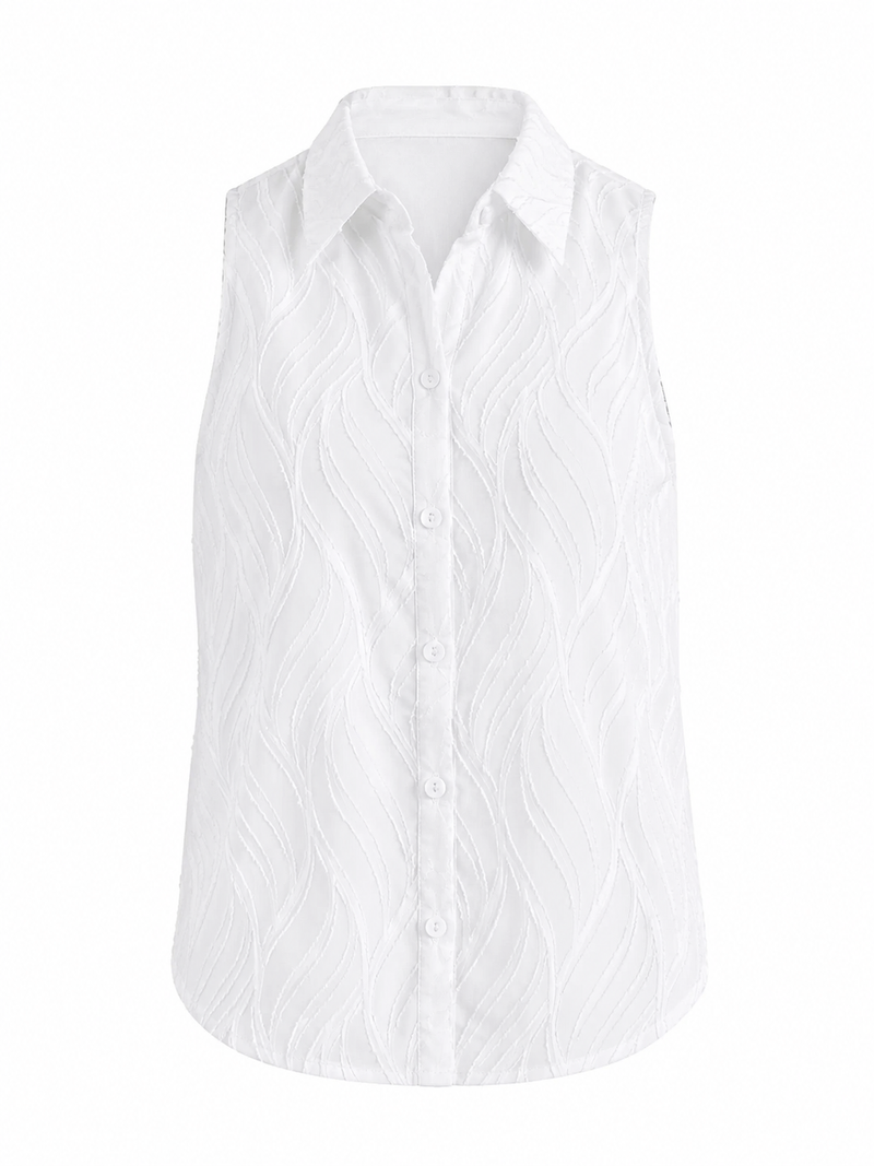 Solana Palms Jacquard Vest