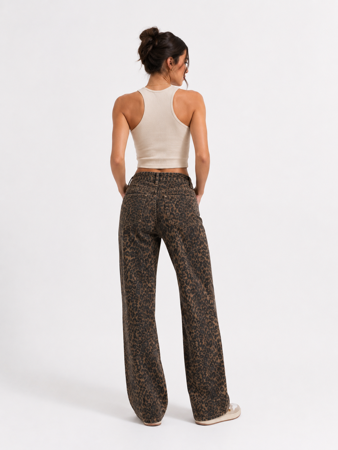 The Marais Leopard Denim