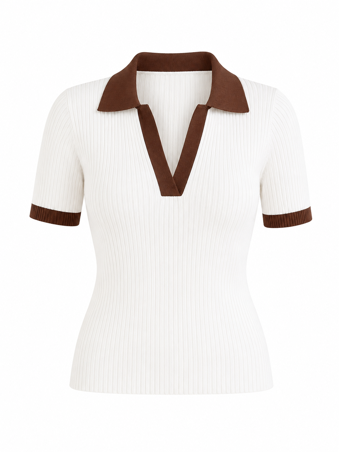 The Margot Patchwork Polo