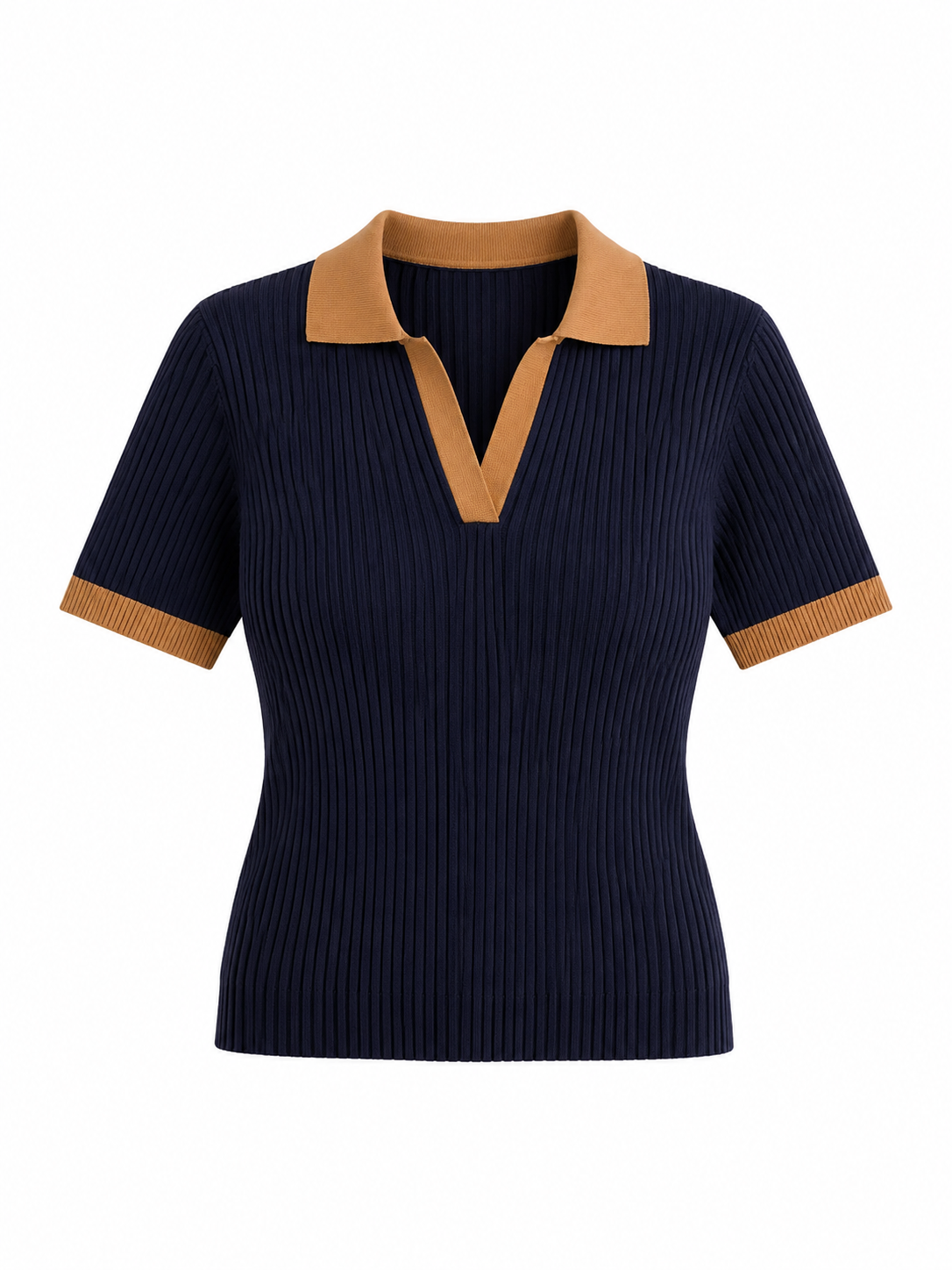 The Margot Patchwork Polo