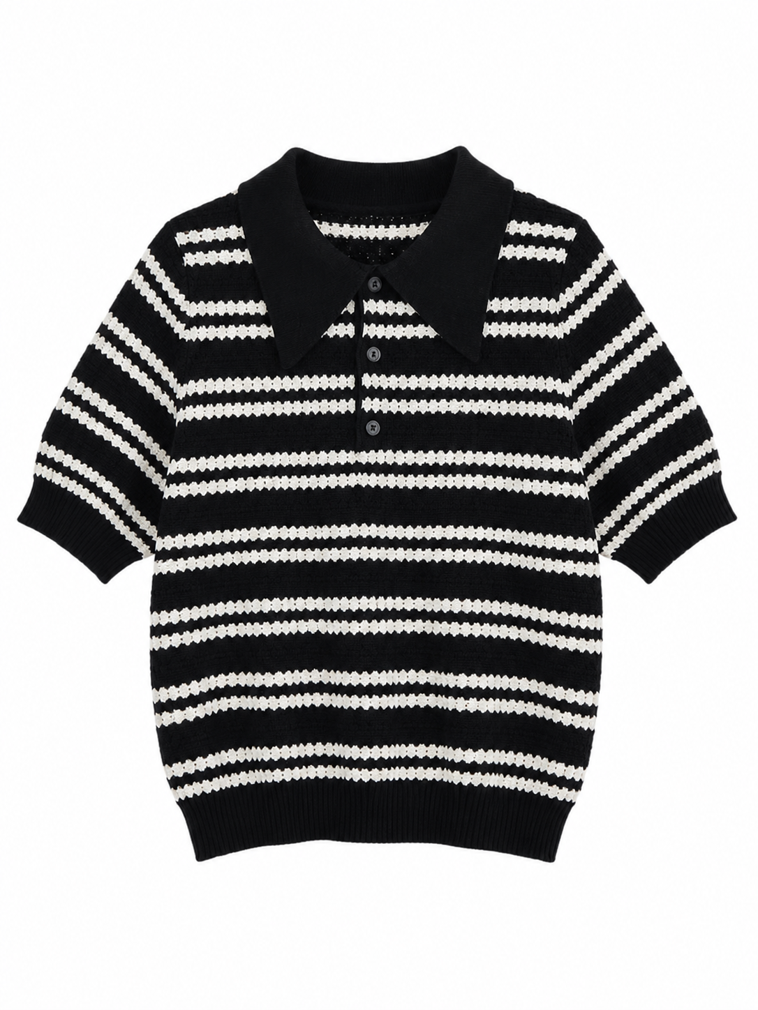 The Chloe Striped Knit Tee