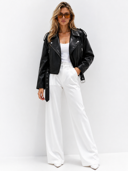Vivienne Faux Leather Jacket
