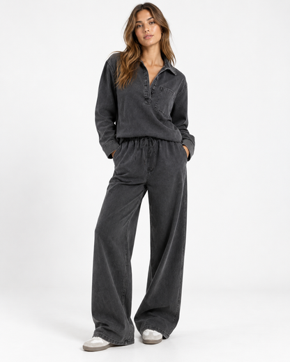 Indigo denim set