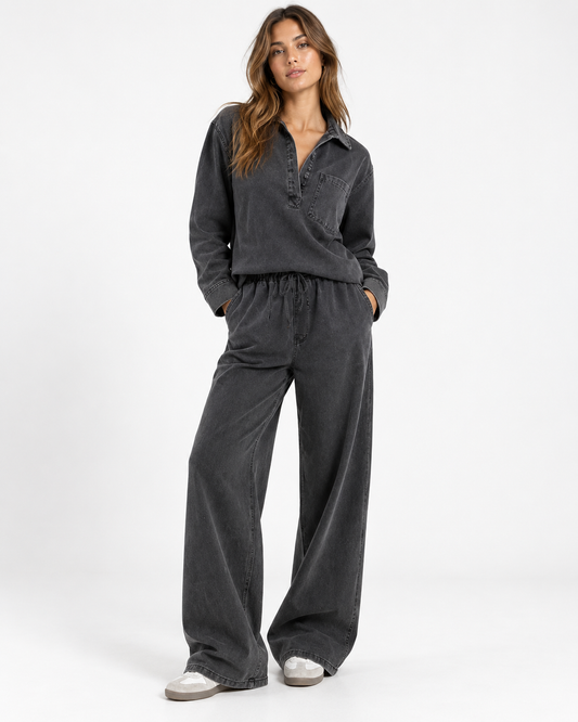 Indigo denim set