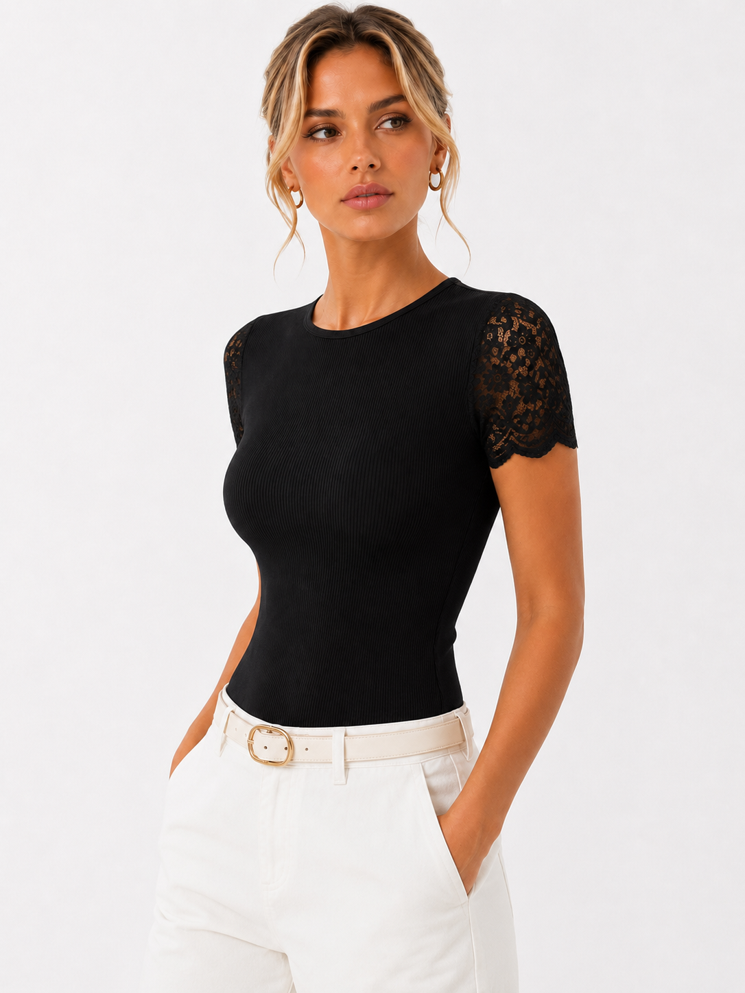 Basic Lace Jumpsuit