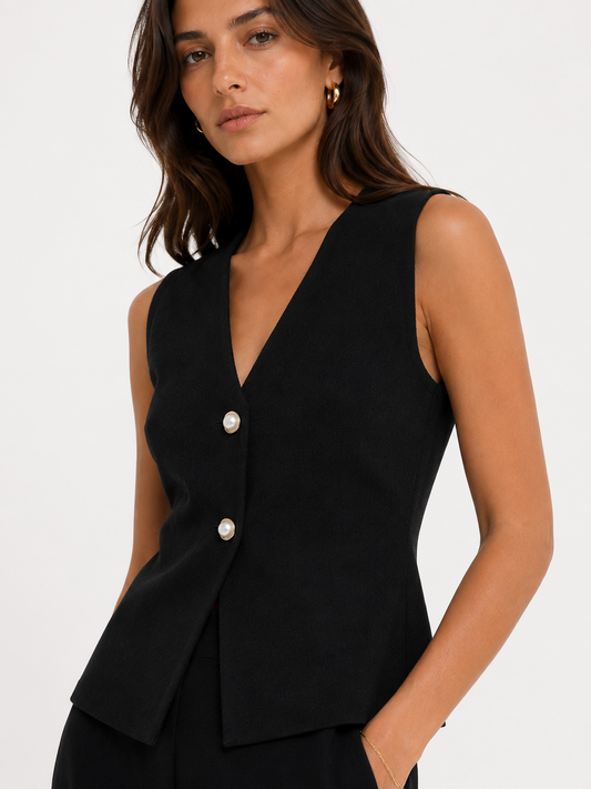 Pearl vest top